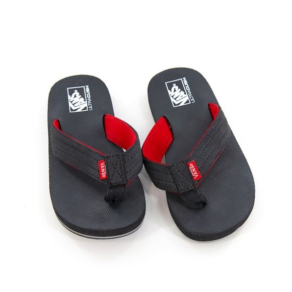 Child's Vans Flip Flops Size 1.5 - Like New - Picture 1 of 3